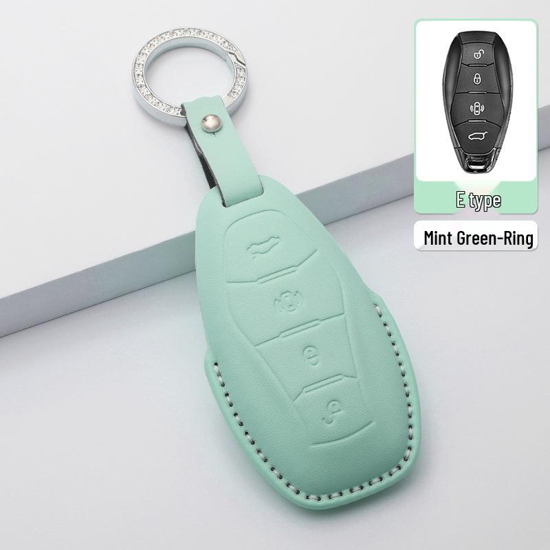 Key Cover and Buckle for Hongqi: HS5, H5, H9, HS7, H6, HS3, HQ9, and EH7 Models