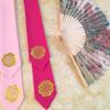 Ribbon Korean Headband Traditional Stage Dance Costume Fashion Korean Hanbok Hairband  Hanfu
