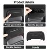 Car Glasses Box Suede Sunroof Sunglasses Case Glasses Storage Holder Car Interior Accessories For Xpeng G6 2023 2024