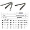 50pcs screwdriver head set, safety screwdriver position Torx Star hexagonal position 50 75mm extralong reach socket group
