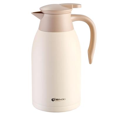GIANXI Thermal Pot 2L Tabletop Pot Stainless Steel 2L Thermal Insulation Cold Preservation Home Use Large Capacity