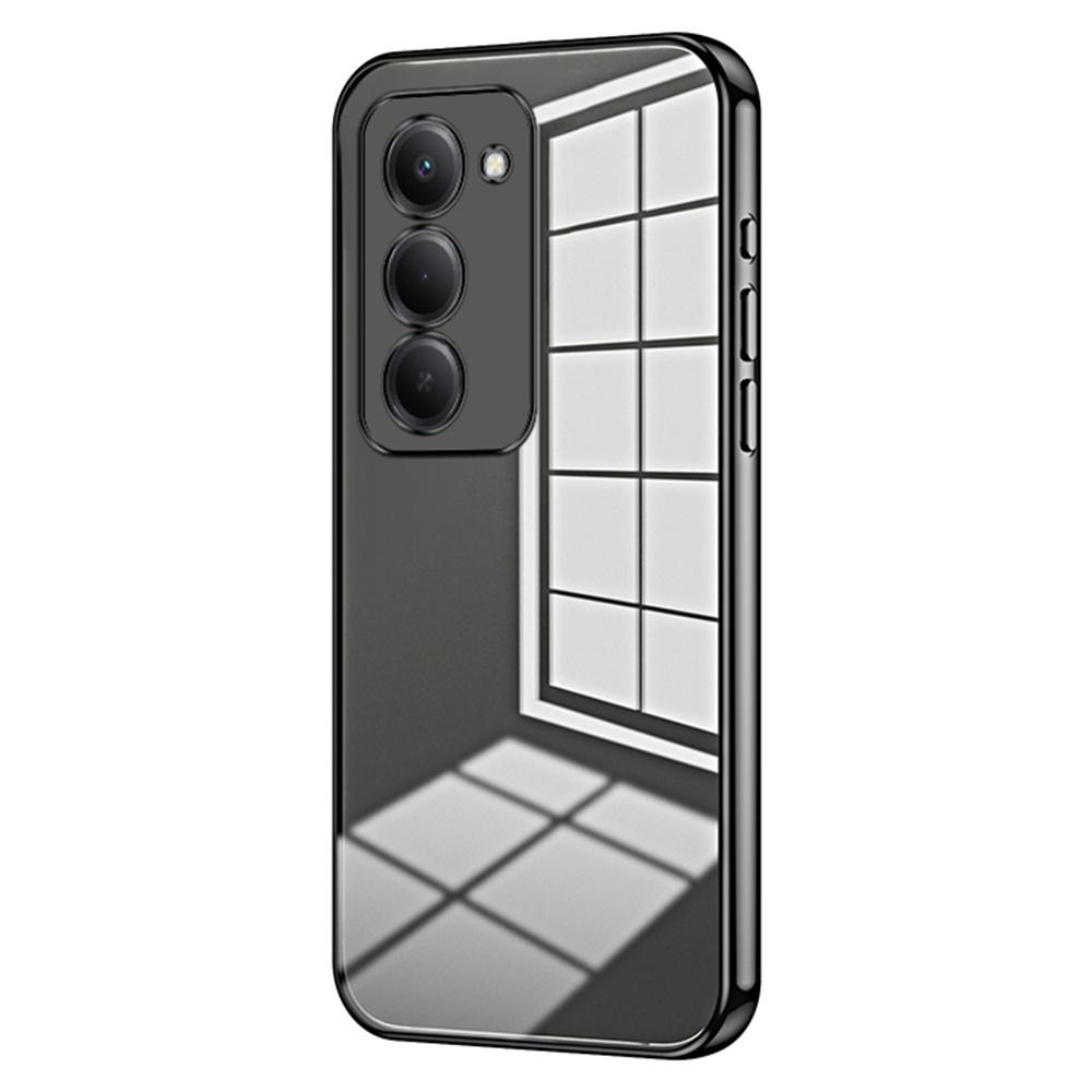 Handyhülle für Xiaomi Redmi 15 5G (EU) (171 mm) / 15 4G (EU) (171 mm) Galvanisierter Rahmen Weiche TPU-Handyhülle