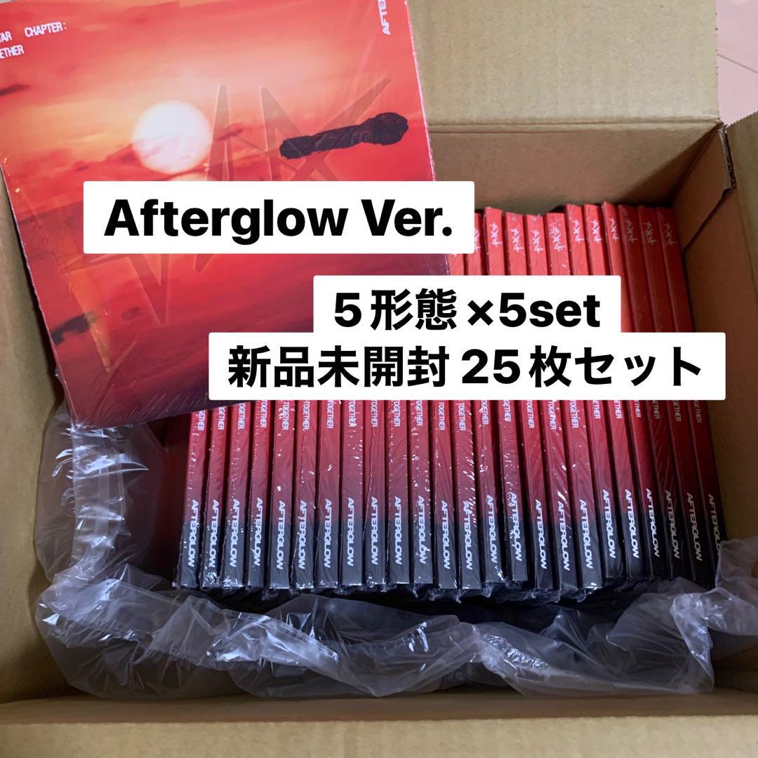 

[USED] TXT TOGETHER Afterglow Ver. 25-piece set