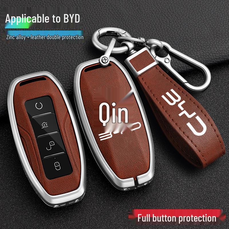 High-End Metal Shell Set for BYD Yuan, Song MAX, Qin 80, 18 Model, S7 Key Fobs