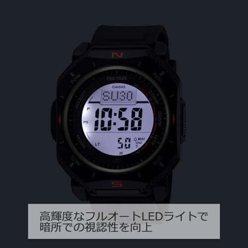 [Casio] Protrek Watch [Domestic Genuine Product] Climber Line Tough Solar Environmentally Friendly Materials PRG-69-4JF Men's Orange