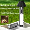 Portable Telescopic LED Flashlight Rechargeable Folding Searchlight for Outdoor Car Repair Camping Tent Lighting