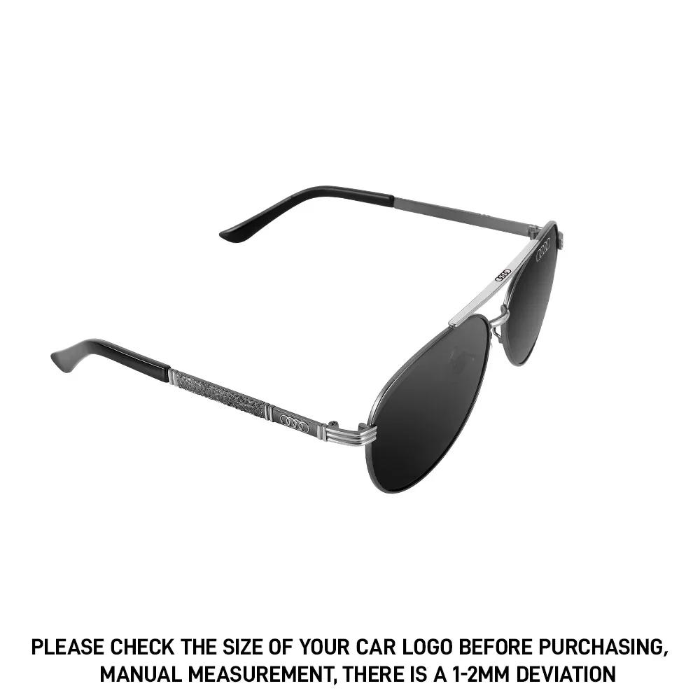 2026 Hub Caps Hot New 2025 For Audi Auto Audi Logo Sunglasses Sun UV Protection Outdoor Driving Goggles For Audi Sline S3 S4 S5 S6