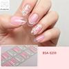 Quickly dry SelfAdhesive Nail Art Stickers Soft Waterproof Materials Gel Nail Strips For Daily Use And Special Occasions