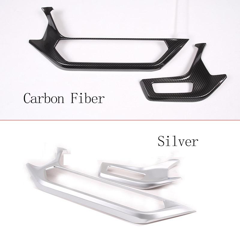 For BMW 1 Series 2 Series F40 F44 -2024 ABS Carbon Fiber Car Central Control Air Outlet Decorative Frame Sticker Accessories