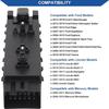 Obaee Front Left Driver Side Power Seat Switch Compatible With Ford Explorer Expedition F150 F250 F350, Lincoln MKX MKZ,Mercury Milan Mountaineer
