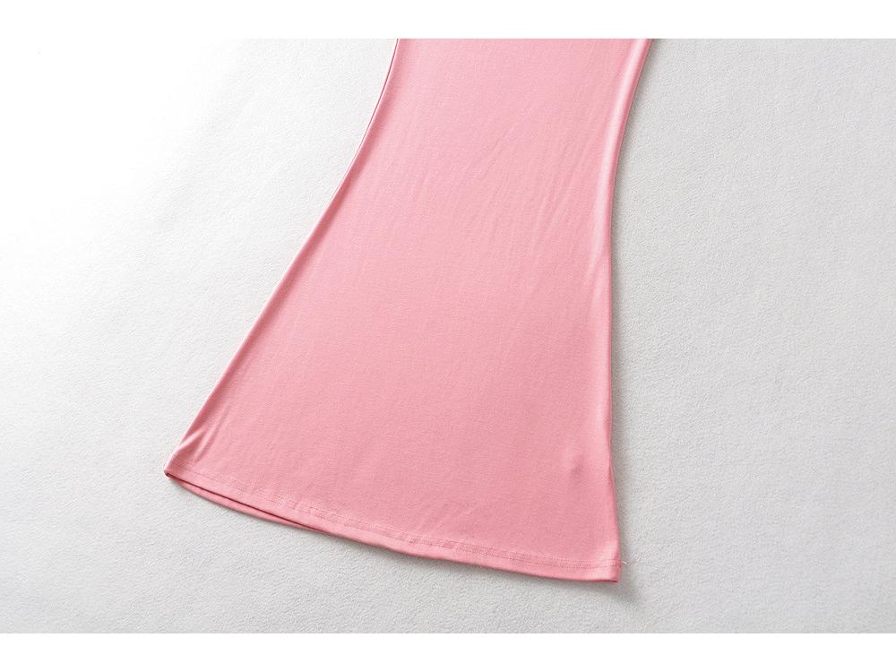 YPFF Women's Spaghetti Strap Fishtail Bodycon Dress - Tall, Sexy, Slimming European & American Style