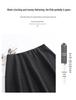 Stylish Elastic Waist Women's Winter 2025 Korean Slimming Casual Mid-Length Skirt