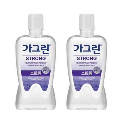 Gagreen Strong Mouthwash, 750ml, 2 Units