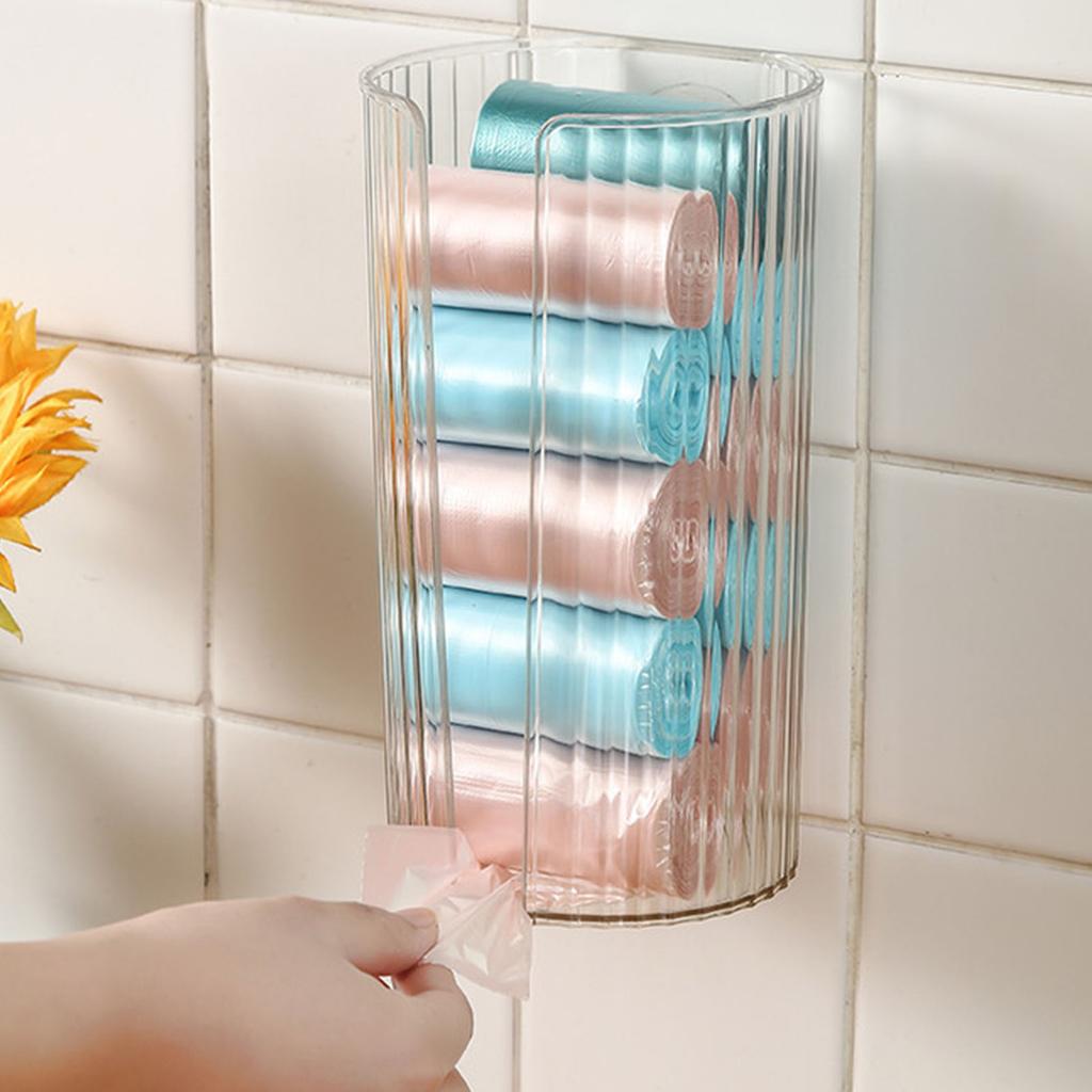 Wall Paper Towel Dispenser Clear Waterproof Hand Towel Holder Box for Kitchen Toilet Bathroom