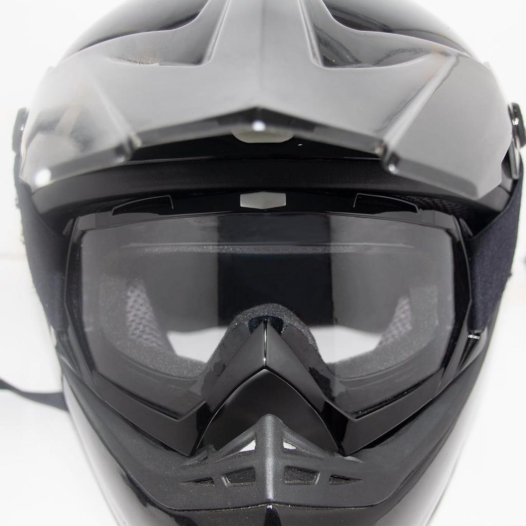 Dirt Bike Goggles 2Packs Motorcycle ATV UV Motocross Off Road Riding Helmet MX Goggles For Adult Youth Kids