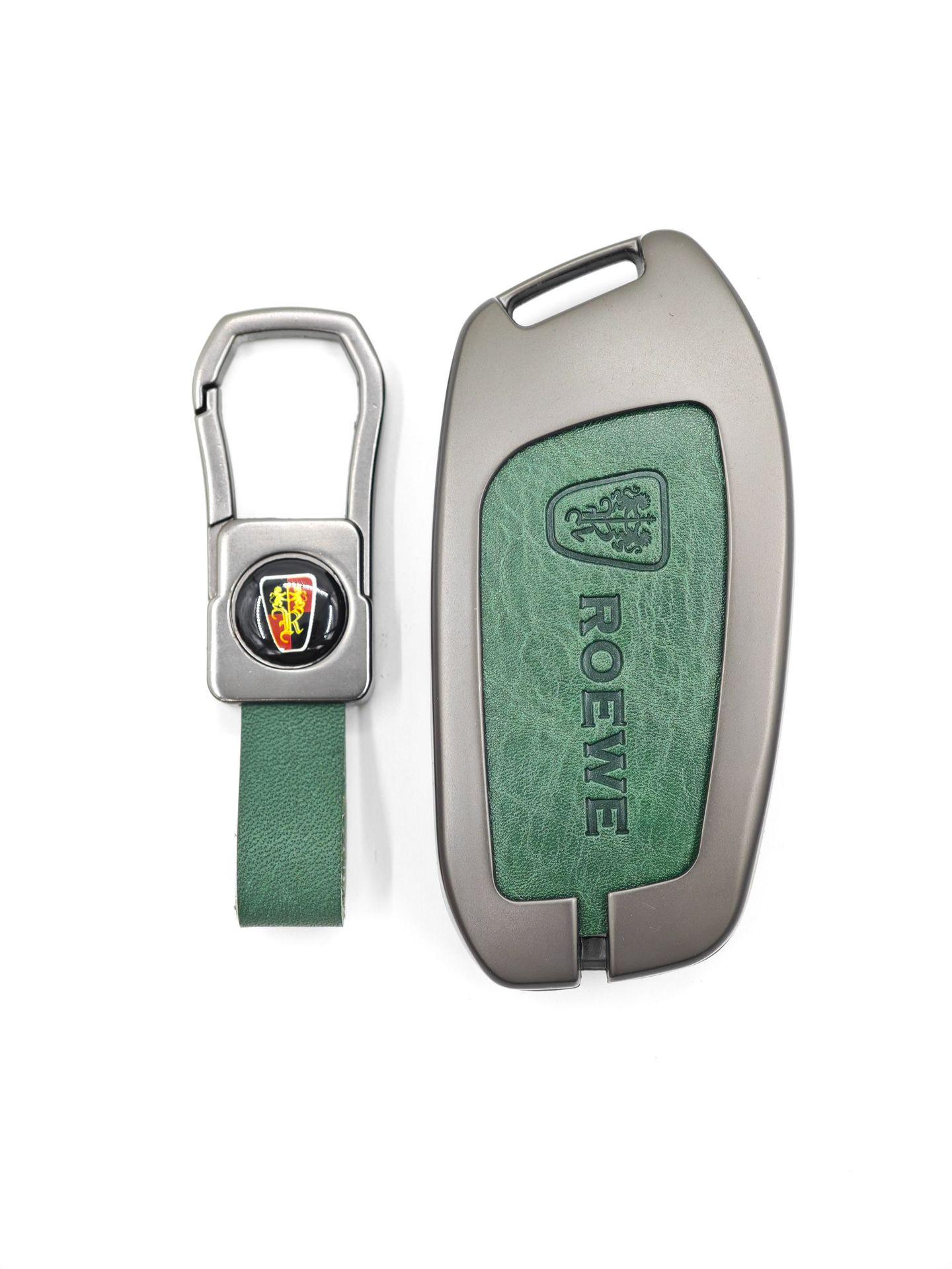 

Genuine Leather Key Cover for Roewe RX3/RX5/EI5/EI6/I6 - Unisex Design