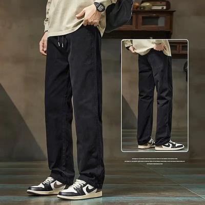 Casual Pants Men's New Autumn Trendy Loose Straight Trousers for Sports