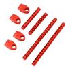 RC Car Shell Post Sturdy Shockproof Aluminum Alloy Car Shell Column with R Pins for 1:10 Road