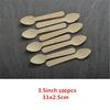 50 100pcs Natural bamboo Disposable Kayak sushi Wood Boat Salad Dessert Pine cake Boat Snack Bowl mat sushi plate tray onigiri