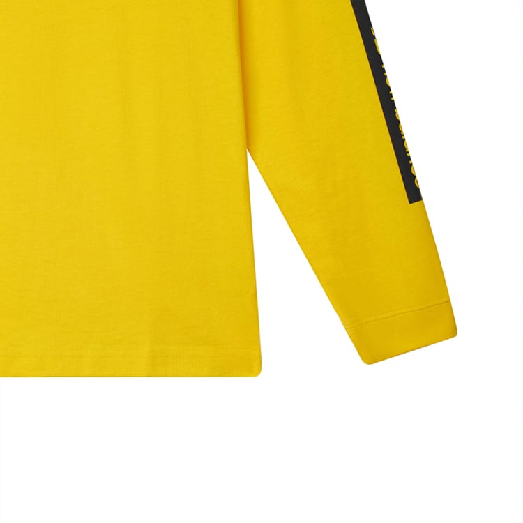 New Balance Sweatshirts Men's Yellow Crew Neck Moderate Regular AMT03528-ATY