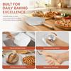 Collapsible Handle Pizza Peel Wooden Handle Pizza Paddle Durable Pizza Spatula  Pizza Oven