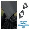 For Tesla Model 3 Highland 2025 Tailgate Corner Protector Cover TPE Anti-collision Protection Gadgets Exterior Decor Accessories