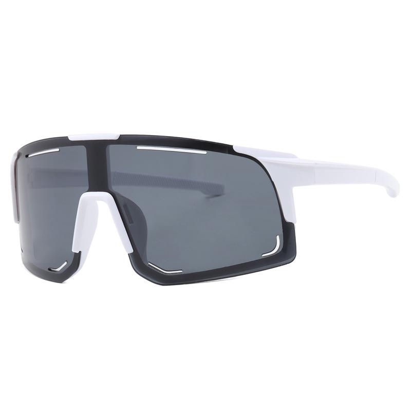 Odporne na uderzenia Okulary przeciwsłoneczne do sportów outdoorowych: Duża Rama, Antyrefleksyjna, Ochrona Przeciwsłoneczna i Modny Design do Kolarstwa i Narciarstwa.