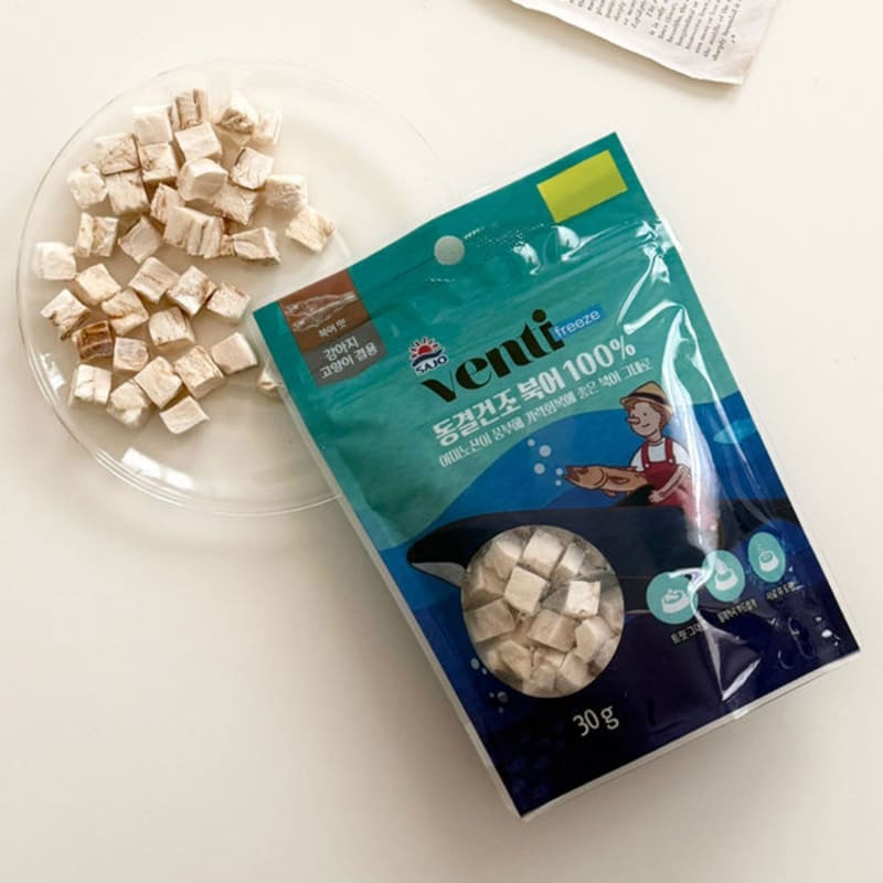 

[Pet] Sajo Ventifreeze Freeze-Dried Pollack 30 G