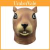 Adorable Squirrel Animal Head Mask Funny Latex Headgear For Halloween Party Events