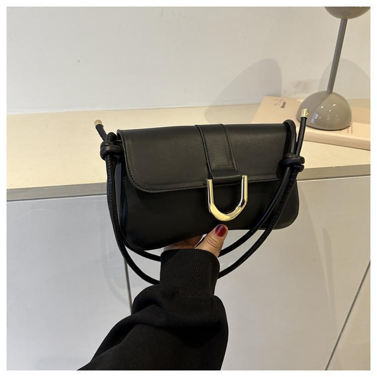 2023 New Retro Minimalist Crossbody Bag Street Fashion Trendy Shoulder Bag Women Small Single Shoulder Bag