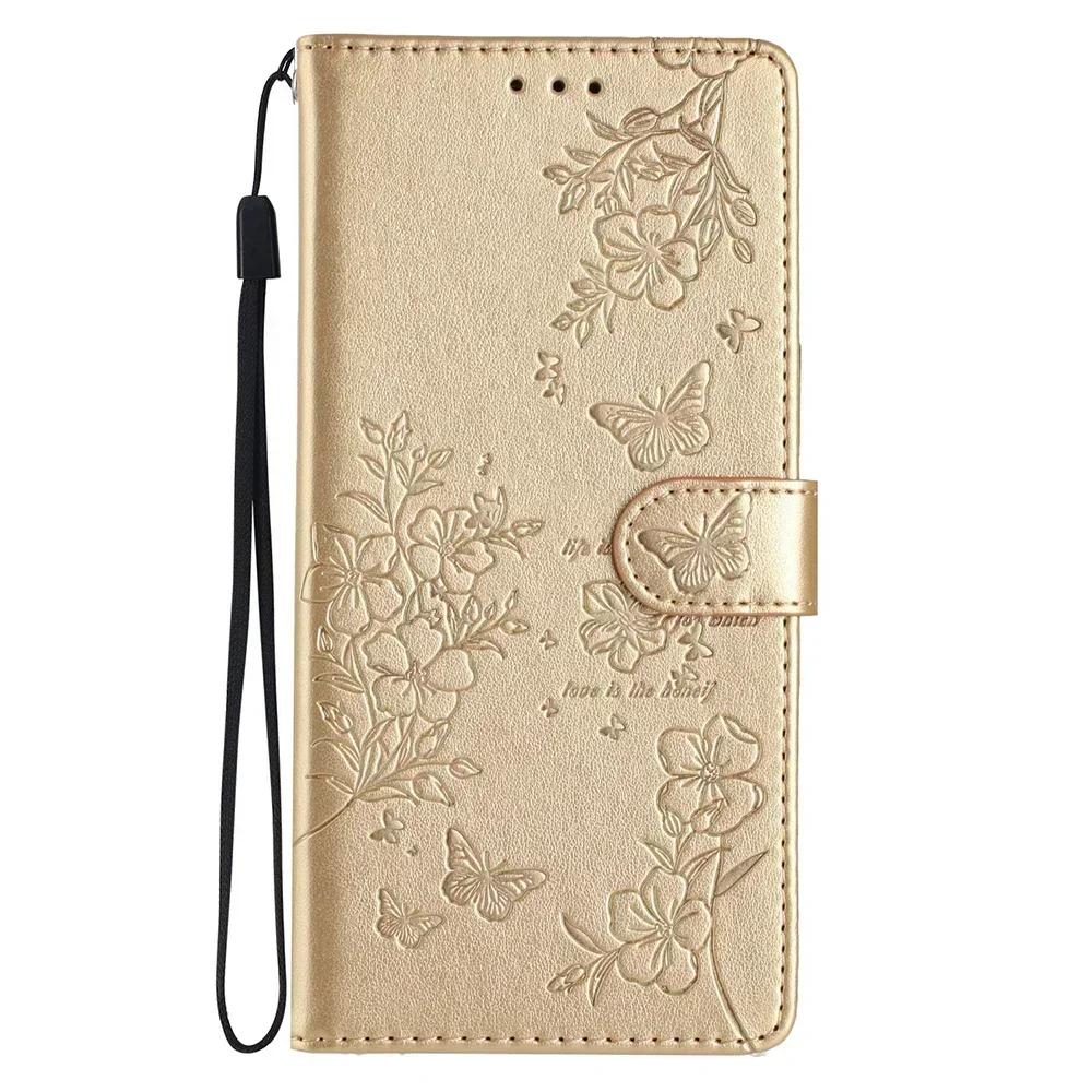 Elegant Leather Wallet Case For Samsung Galaxy S26 Pro S25 Edge S24 S23 FE S22 Plus Ultra Card Storage Holder Flip Phone Cover