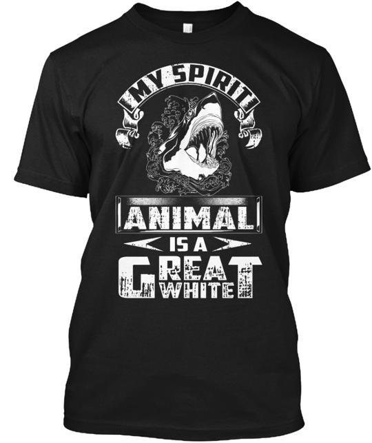 Great White Shark Ending Today T-Shirt Made in the USA Size S to 5XL L