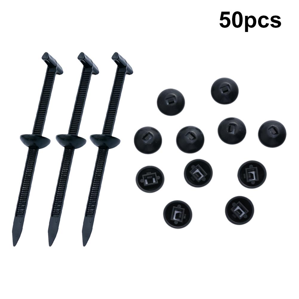 Multifunctional Cable Tie Buckle for Car Daily Repair 30/50/100pcs