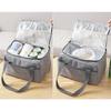 Picnic Insulated Bag with Ice Pack Handle Lunch Tote Box Thermal Meal Bag New Design