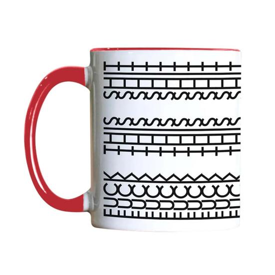 Yousheng Hidden Message Coffee Mug 11oz Capacity Ceramic Cup Funny Senior Citizen Mug Personalized Gift for Family Friends