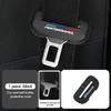 For BMW 1/2pcs Car Seat Belt Buckle Cover Leather Protector Anti-collision Case Accessories Performance E91 X5 E70 F11 E30 F31 E1