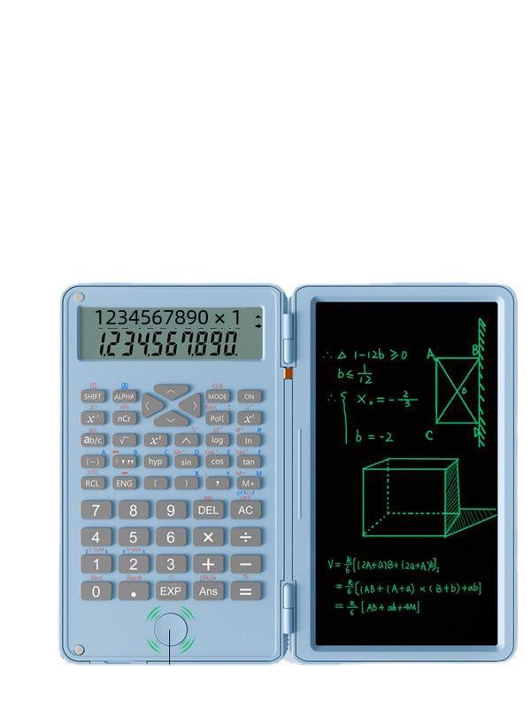 Scientific Multi-Function Calculator with Handwriting Tablet for Office, Exam, Accounting, and Teaching.