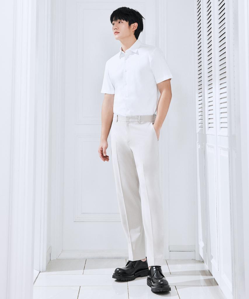 MINDBRIDGE Do Good_[Cool] Tapered Cool Max Banding Slacks - 7 Colors (B Type)