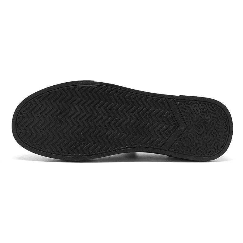 Flat Shoes Men Black Sliding in Sports Shoes Lightweight and Breathable Mesh Casual Shoes Comfortable Outdoor Walking in Summer