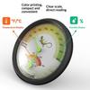 Reptilien Thermometer Hygrometer Mit Einfachem Zifferblatt Präzise Ablesung Für Echsen Schlangen Schildkröten Terrarien