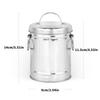 Windproof Vehicle Ashtray Portable Metal Bucket Style Stops Ashes Spread During Driving Simple Disassembly