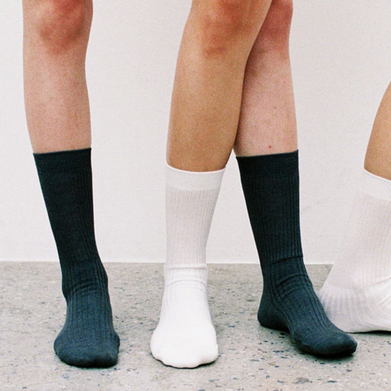 LOWTEAL WOLLSEIDE-MISCHSOCKEN(3FARBIG)