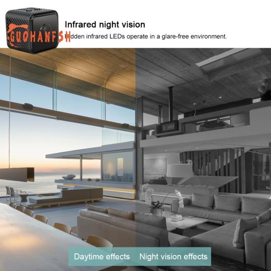 1080P WiFi Smart Home-Überwachungskamera – Infrarot-Nachtsicht, HD-kompatibel, Bewegungserkennung, Heimüberwachungskamera