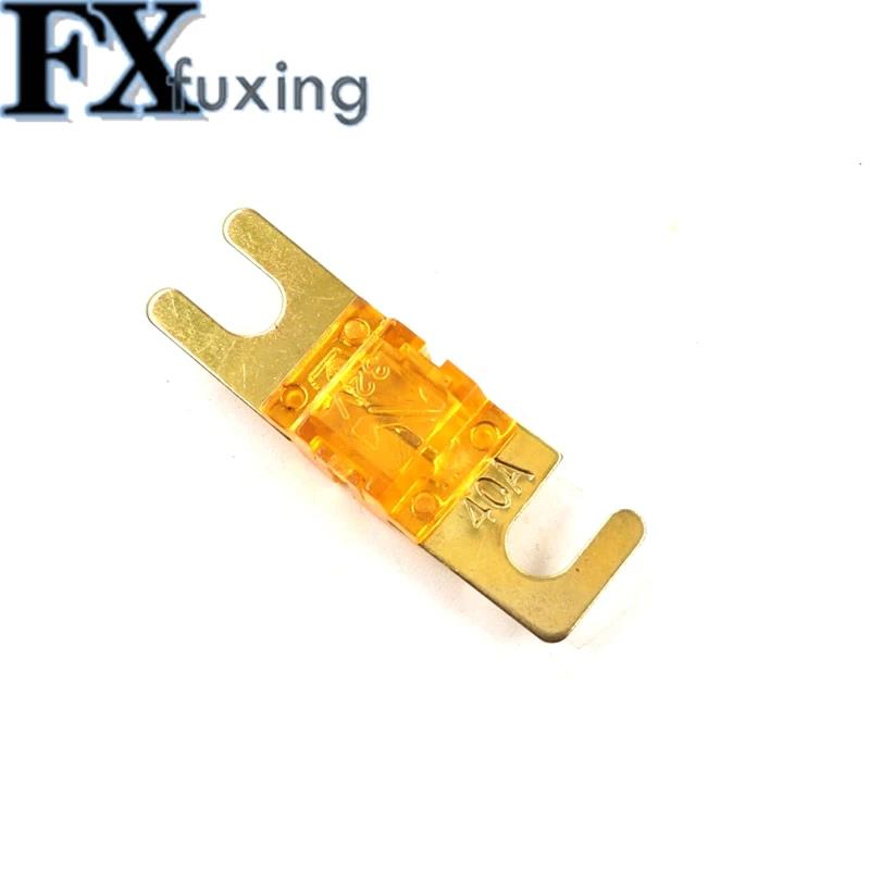 5Pcs/Set 30 40 60 80 100A 125A Nickel Plated Car Stereo Audio 32V AFS Mini ANL Fuses Auto Stud Fuses Circuits Protection Fuse Fuse Holders1