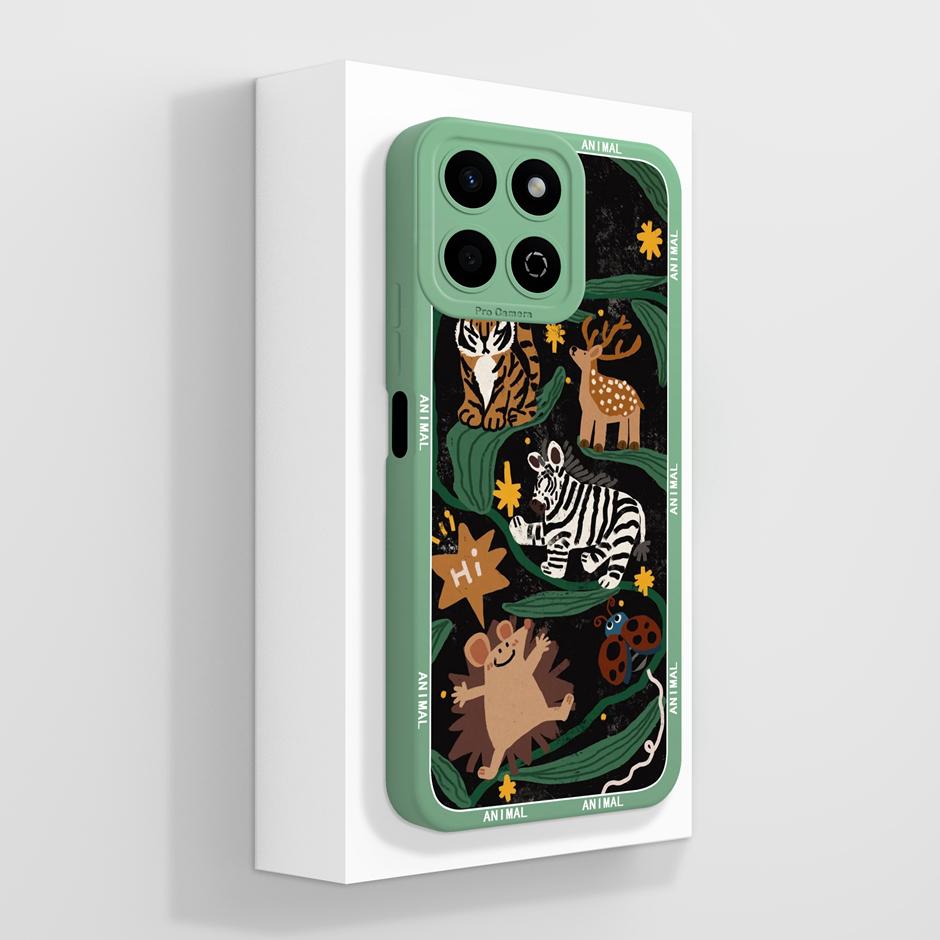 Case For Honor X7 X7A X7C X7D Artistic Oil Painting Floral Soft Silicone Anti Drop Cover For HonorX7 X 7A X7C X7D Fundas Coque