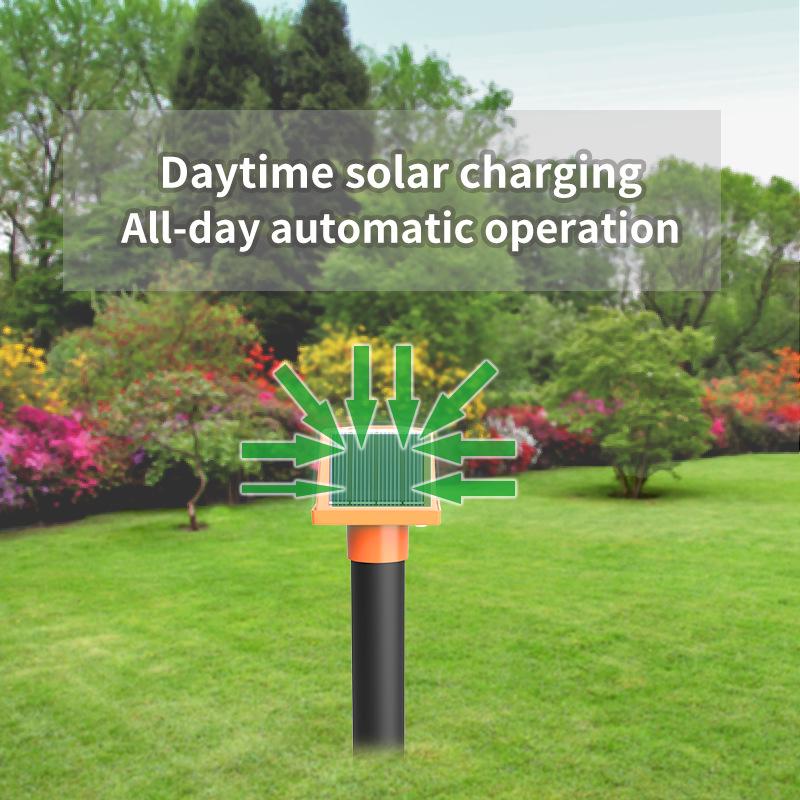 Solar-Powered Animal & Snake Repeller - Outdoor Waterproof Rodent Deterrent