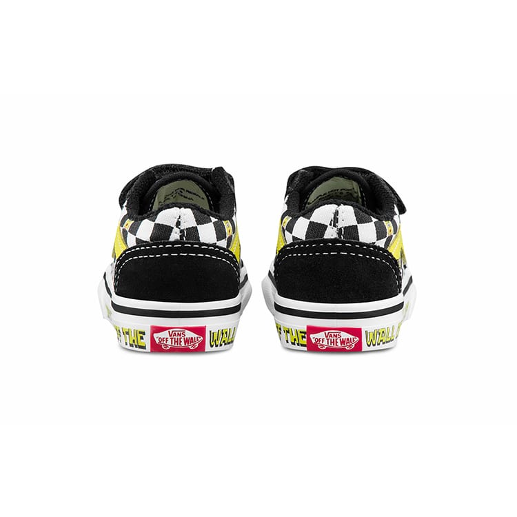 Vans Old Skool SpongeBob SquarePants X Velcro Toddler 'Off The Wall' VN000D3Y9EK