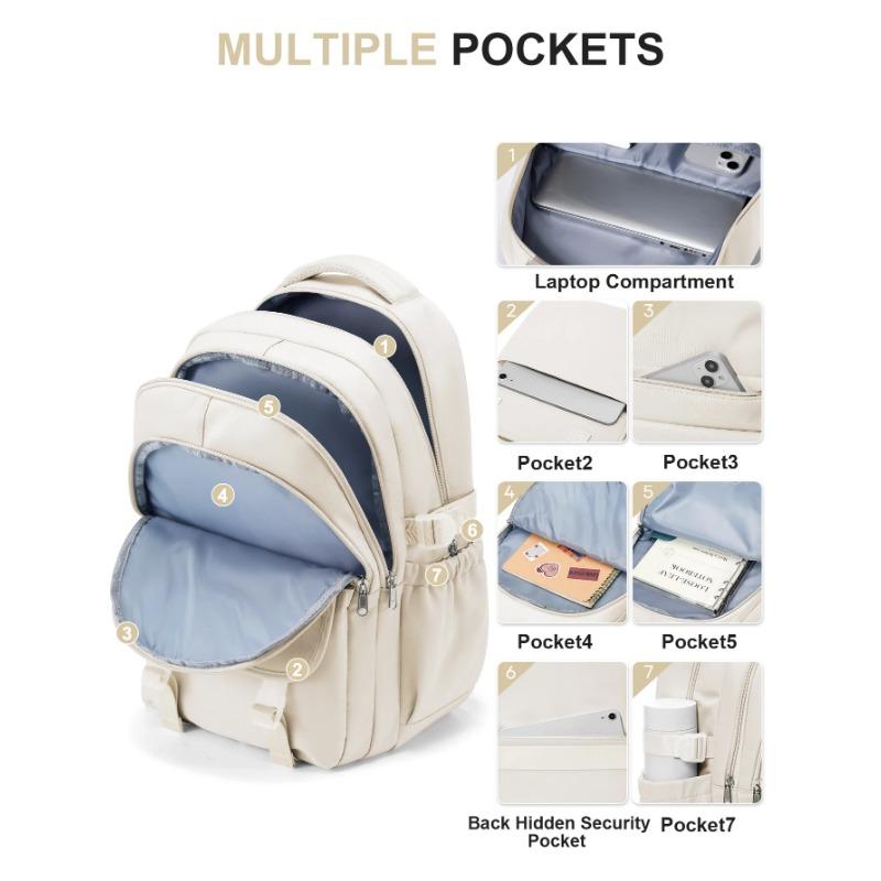 Boys Leisure Backpack, High School, Middle School Backpack, Women's Daily Travel Laptop Bag, School Backpack, College Bag