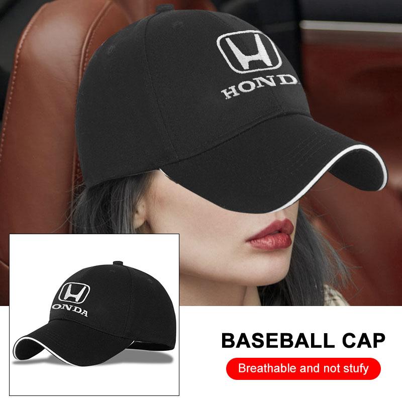 Baseball Cap Hip Hop Dad Hat Summer Outdoor Sun Hats Adjustable Golf Caps For Honda Civic Accord Crider City XRV CRV HRV Inspire Fit Odyssey Envix