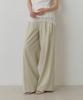 TOWAV Kaia Tuck Slacks_Beige